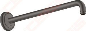 Alkūnė dušo galvai iš sienos AXOR Montreux, 389 mm, šlifuoto juodo chromo spalvos (Brushed Black Chrome)