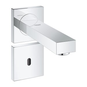 Sensorinis praustuvo maišytuvas iš sienos GROHE Eurocube 230V, chromos spalvos 
