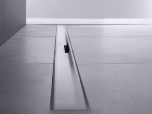 Dušo latako grotelės Geberit CleanLine50, 130 cm, šveistas nerūdijantis plienas