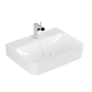 Praustuvas Finion 600x470 integruotas perpylimas, stone white C+