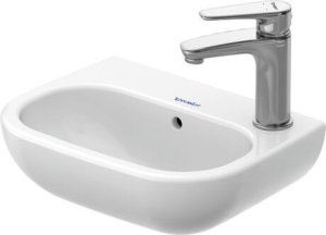 Praustuvas Duravit D-code 36x27 skylės kairinis