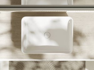 Praustuvas - dubuo Hansgrohe Xuniva Q, 550x400x130 mm, su SmartClean danga