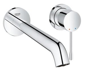 Praustuvo maišytuvas iš sienos GROHE Essence 230 mm ilgio, chromo spalvos 