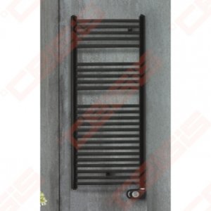 Elektrinis džiovintuvas Zehnder Aura 1226/500 juodas tiesus 750W
