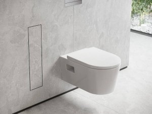 Potinkinis WC aksesuarų komplektas Hansgrohe XtraStoris Rock, nerūdijantis plienas