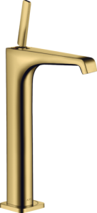 Pastatomo praustuvo maišytuvas AXOR Citterio E 250 su dugno vožtuvu, poliruoto aukso spalvos (Polished Gold Optic)