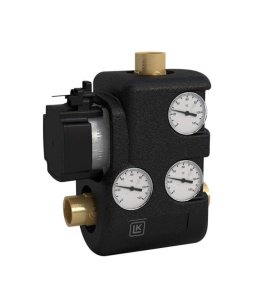 Pamaišymo mazgas LK Armatur ThermoMat 2.0 LK 810; 60°C; Su Grundfos UPM3 cirkuliaciniu siurbliu