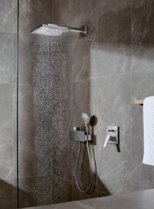 Rankinė dušo galva HANSGROHE Raindance Select S 120, 3 srovių, spalva - chromo (chrome)