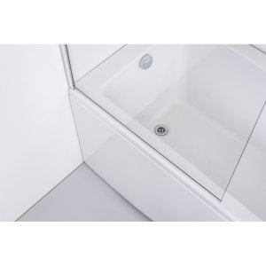 Vonios sienelė Brasta Glass MIJA 895-901x1500 matinis stiklas