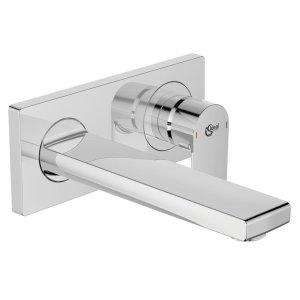 Maišytuvas praustuvui Ideal Standard Edge, montuojamas sienoje, chromas. Reikalinga potinkinė dalis A5948NU
