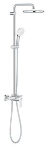 Dušo sistema su maišytuvu GROHE Tempesta System 250, 1011mm stovas, chromo spalvos 