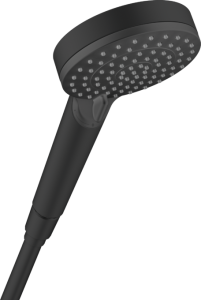 Rankinė dušo galva HANSGROHE Vernis Blend 100, Vario, EcoSmart, spalva - juoda matinė (matt black)