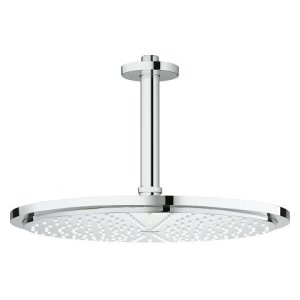 Dušo galva GROHE Rainshower Cosmopolitan 310 su laikikliu 142mm iš lubų vienos sprovės