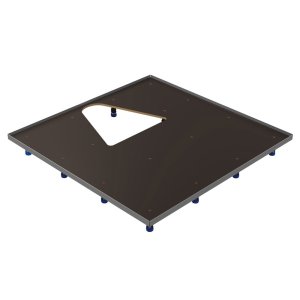 Kojelių komplektas - plokštė dušo padėklui Nexsys 90x90