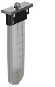 Dalis potinkinė sBox kvadratinė, chromas