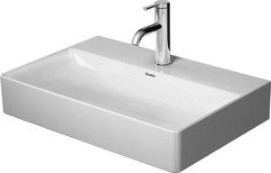 Praustuvas Durasquare Compact 600x400, be skylės maišytuvui