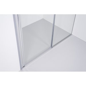 Dušo durys Brasta Glass RITA 995-998x2000 matinis stiklas