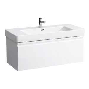 Praustuvas Laufen PRO S 1050x465x175 mm, plačiais kraštais, su 3 angomis maišytuvui