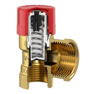 Vožtuvas apsauginis Prescor 1.1/4" 2,5 bar