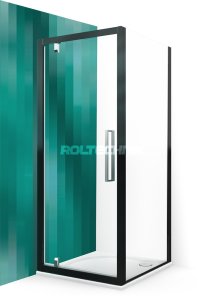 Šoninė dušo sienelė ROTH ECLUSIVE LINE ECDBN/900 blizgaus chromo (Brilliant) spalvos profilis + skaidrus (Transparent) stiklas