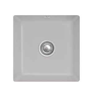 Plautuvė VILLEROY&BOCH Subway 50SU montuojama iš apačios, fossil spalvos