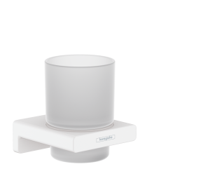 Dantų šepetėlių laikiklis Hansgrohe AddStoris, matinis baltas