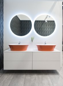 Veidrodis Balteco EC 120cm su LED apšvietimu        