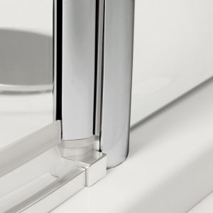 Šoninė dušo sienelė ROTH EXCLUSIVE LINE ECDBN/800 blizgaus chromo (Brilliant) spalvos profilis + skaidrus (Transparent) stiklas