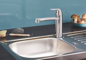Plautuvės maišytuvas GROHE Eurosmart Cosmopolitan, chromo spalvos 