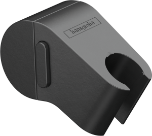Dušo galvutės laikiklis Hansgrohe WallStoris, matinis juodas 