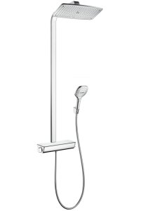 Termostatinė dušo sistema HANSGROHE Raindance E 360, 1 srovės, spalva - chromo (chrome)