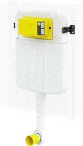 Potinkinis bakelis Viega Prevista Pure pastatomam WC puodui be bakelio, 8 cm
