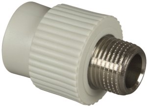 Jungtis FV-PLAST PPR Dn25 x 1/2" (su metaliniu sriegiu)