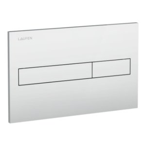 Nuleidimo mygtukas potinkiniam bakeliui AW1 Laufen LIS, Dual Flush, spalva - matinis chromas