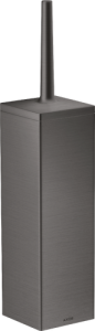WC šepetys AXOR Universal Rectangular, šlifuoto juodo vhromo spalva (Brushed Black Chrome)