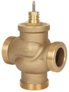 Vožtuvas VRB3 DN15, 1,6 m³/h, išorinis sriegis