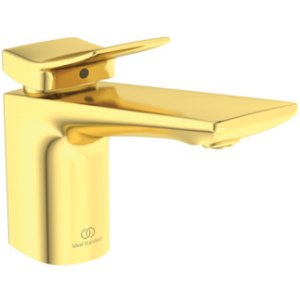 Maišytuvas praustuvui Ideal Standard CONCA, su dugno vožtuvu, spalva - Brushed Gold