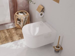 WC šepetys Hansgrohe AddStoris, šlifuotos bronzos spalva (Brushed Bronze)