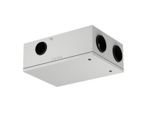 Rekuperatorius DOMEKT-R-250-F-L1-F7/M5-C8-L/AZ kairinis su rotaciniu-sorbciniu šilumogrąžiu palubinio pajungimo BE PULTO