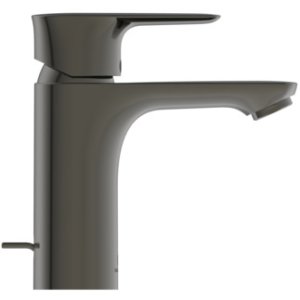 Maišytuvas praustuvui Ideal Standard Connect Air, su dugno vožtuvu, 5l/min, spalva šlifuotas magnetas (magnetic grey)