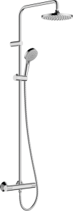 Termostatinė dušo sistema HANSGROHE Vernis Blend 200, 1 srovės, spalva - chromo (chrome)