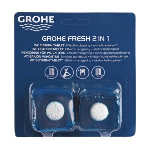 Valomųjų tablečių komplektas GROHE Fresh konteineriui (2vnt.)