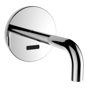 Maišytuvas praustuvui iš sienos Twintronic, šaltam arba jau sumaišytam vandeniui, snapo ilgis 175 mm,  skirtas montuoti su Simibox Standard/Light
