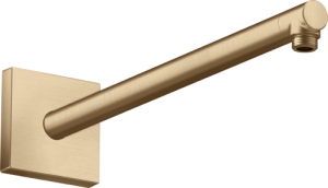 Alkūnė dušo galvai iš sienos AXOR ShowerSolutions, 390 mm, šlifuotos bronzos spalvos (Brushed Bronze)