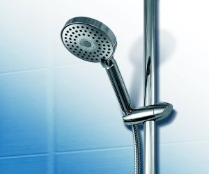 Dušo stovas Ravak 973.00 su reguliuojamu laikikliu, 90 cm