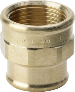 Mova pereinama 1/2"x1/4" bronza (Viega) (10/250)