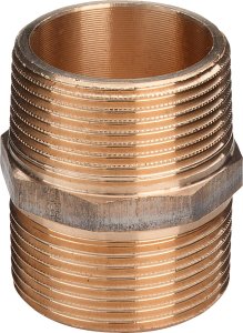 Nipelis 1.1/2" bronza (Viega)