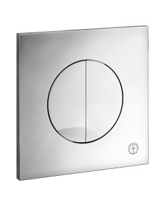 Vandens nuleidimo mygtukas GUSTAVSBERG Triomont XS 3/6l GB blizgaus chromo spalvos