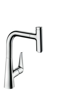 Maišytuvas plautuvei Hansgrohe Talis SelectS220 ištraukiama galva