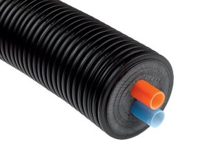 Dvigubas vamzdis šildymui 2x75x6.8/225 TER (100)